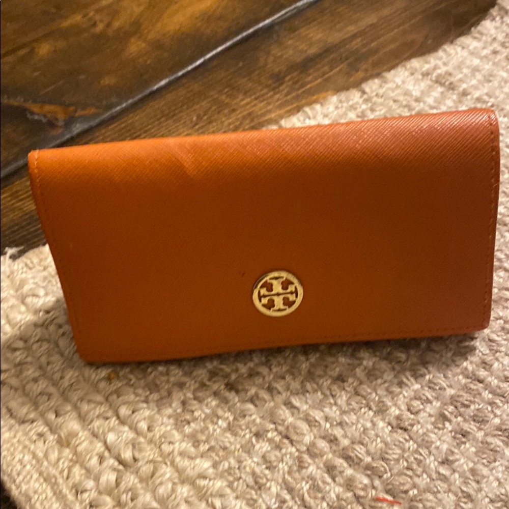 Tory Burch Orange Women's Glasses Case